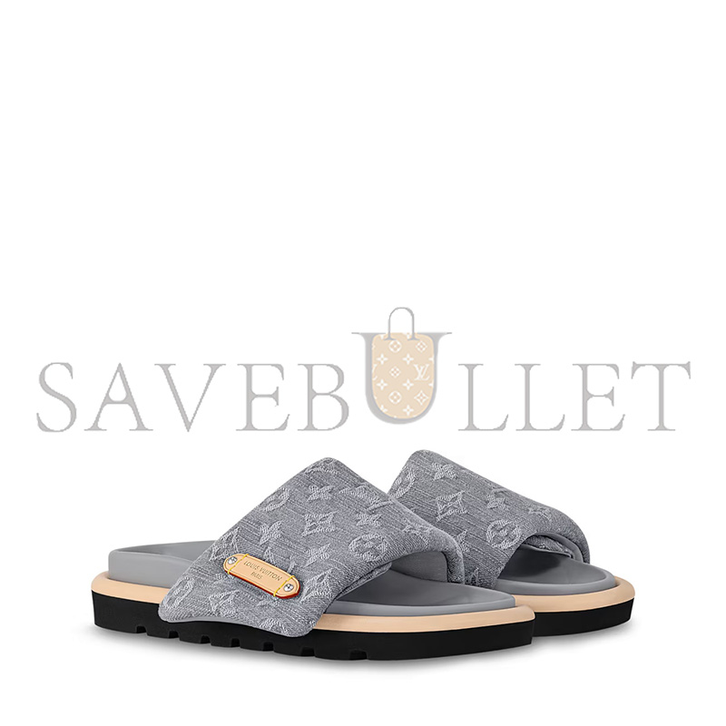 LOUIS VUITTON POOL PILLOW FLAT COMFORT MULE 1AGUZY
